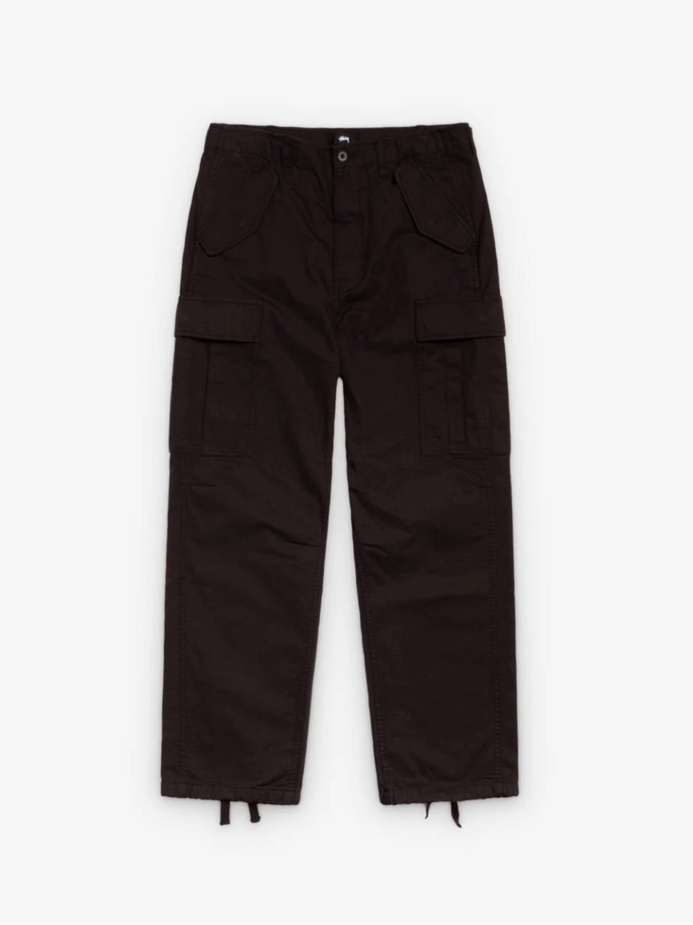 Stussy Black Cargo Pants Unisex